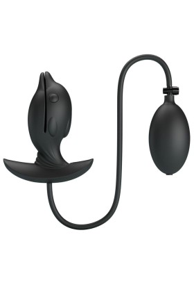 Aufblasbarer & wiederaufladbarer Delfin Analsplug von Pretty Love Bottom kaufen | Fesselliebe