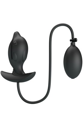 Aufblasbarer & wiederaufladbarer Delfin Analsplug von Pretty Love Bottom kaufen | Fesselliebe