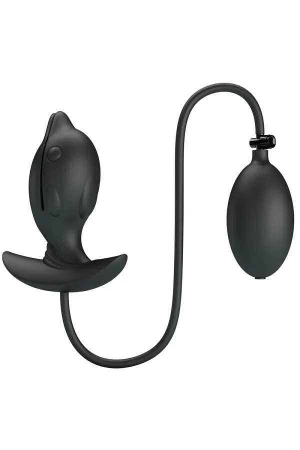 Aufblasbarer & Wiederaufladbarer Delfin Analplug mit Vibration von Pretty Love Bottom kaufen - Fesselliebe