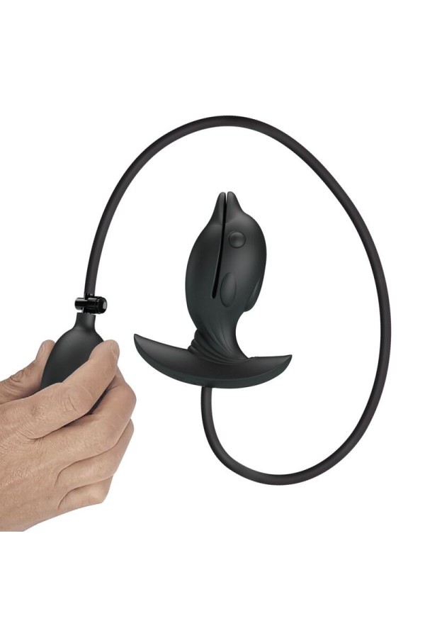 Aufblasbarer & wiederaufladbarer Delfin Analsplug von Pretty Love Bottom kaufen | Fesselliebe