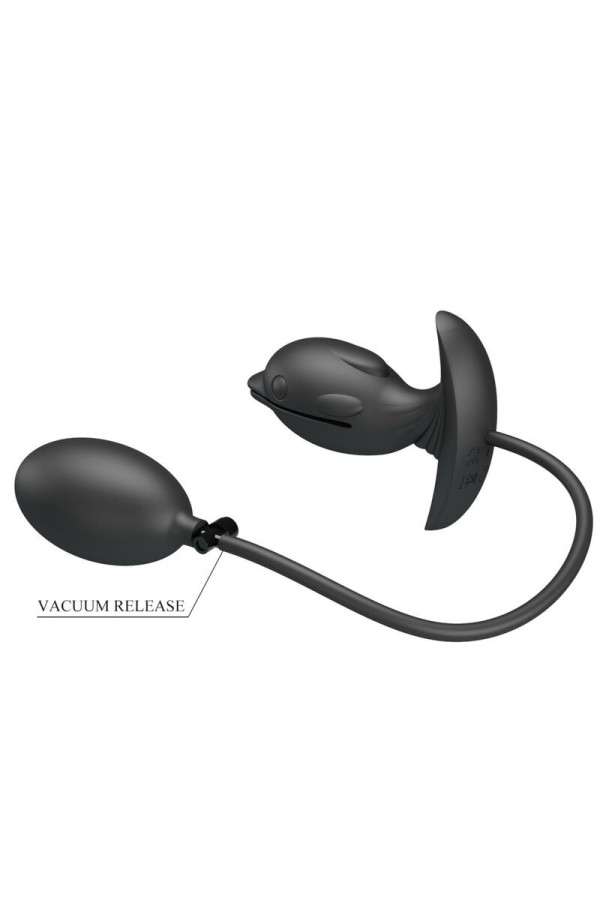 Aufblasbarer & wiederaufladbarer Delfin Analsplug von Pretty Love Bottom kaufen | Fesselliebe