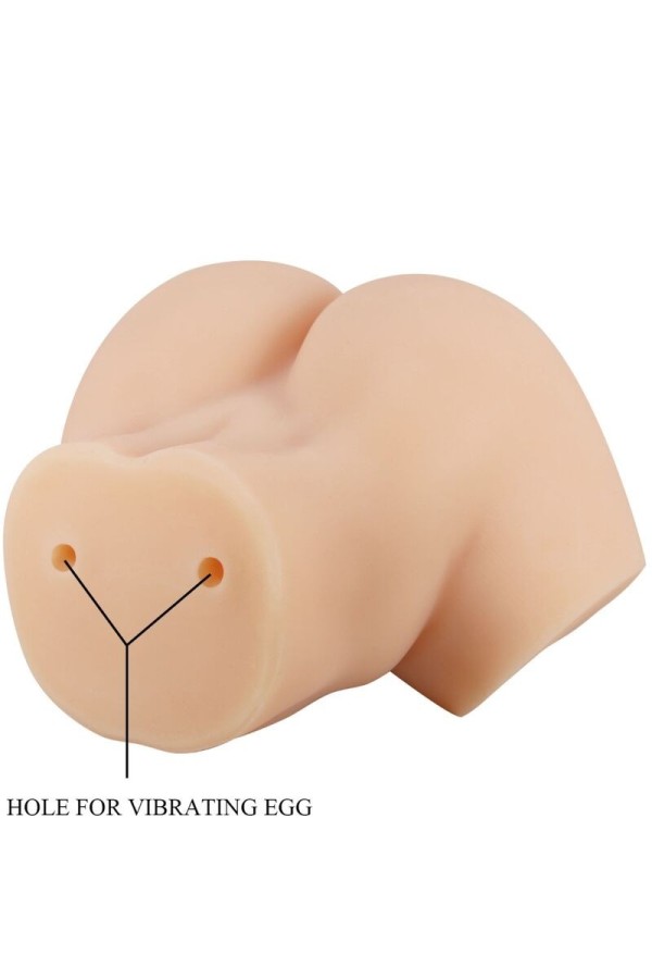 Realistischer Vagina- und Anus-Vibrator Hailey von Crazy Bull kaufen | Fesselliebe