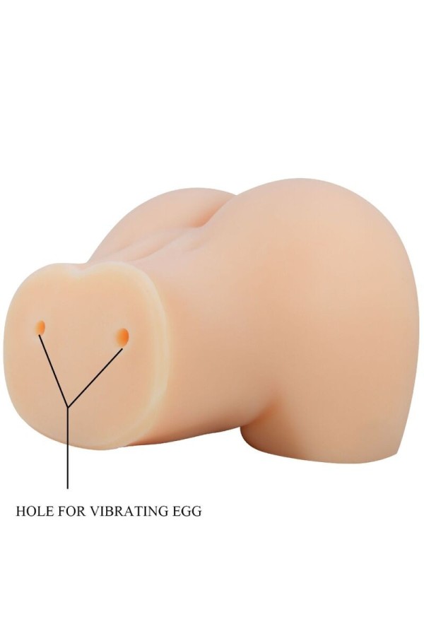 Realistischer Vagina- und Anus-Mila-Vibrator von Crazy Bull kaufen | Fesselliebe