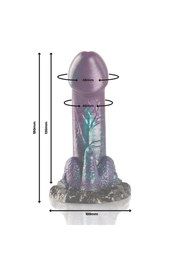 EPIC - BASILISK DILDO DOPPELT SCHUPPIG VERGNÜGEN, KLEINE GRÖSSE kaufen - Fesselliebe