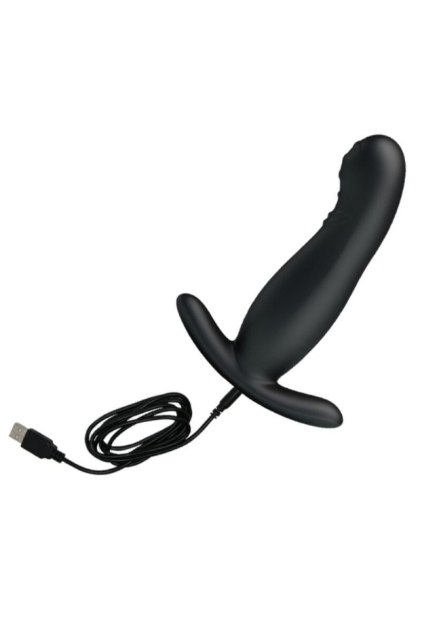 wiederaufladbares Schwarzes Prostatamassager von Mr Play kaufen | Fesselliebe