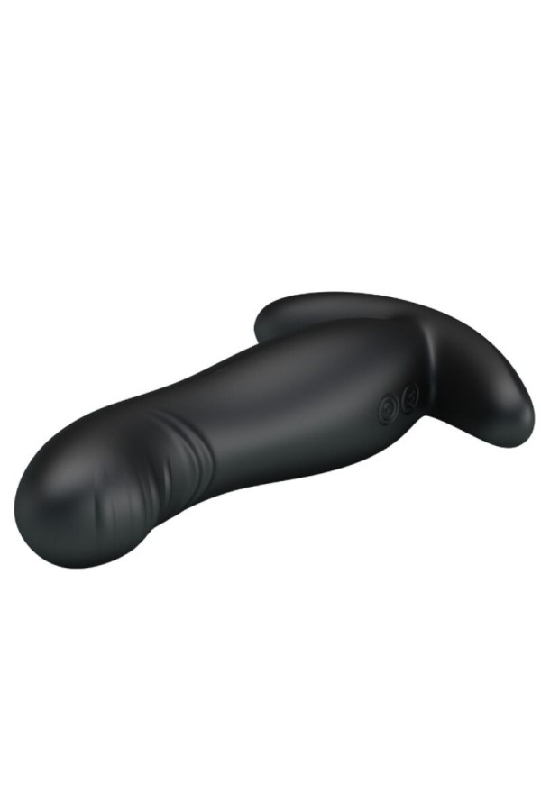 wiederaufladbares Schwarzes Prostatamassager von Mr Play kaufen | Fesselliebe