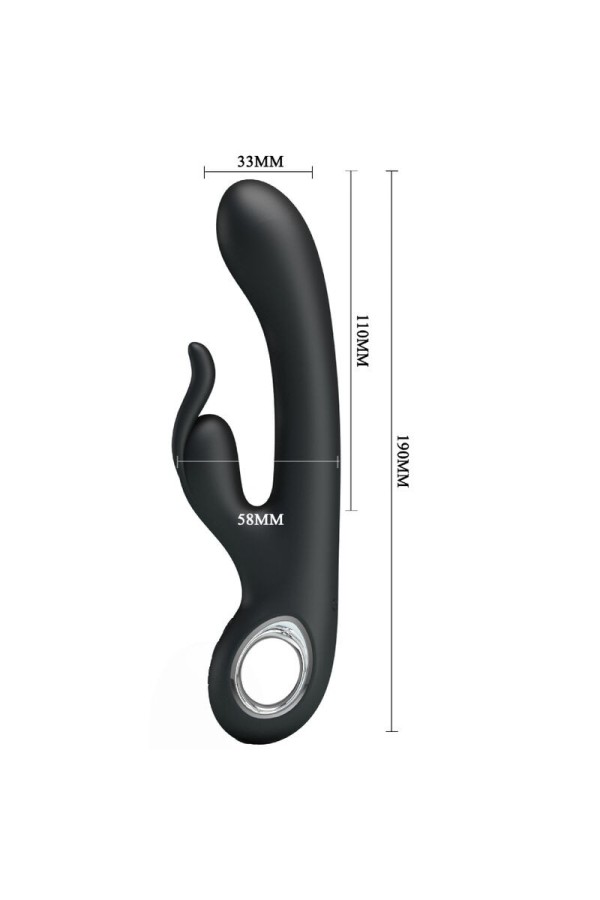 Carina Vibrator Klitoris und G-Spot-Stimulator von Pretty Love kaufen | Fesselliebe