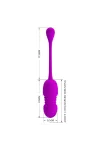 PRETTY LOVE - CALLIE PURPLE WIEDERAUFLADBARES VIBRATIONS-EI kaufen - Fesselliebe