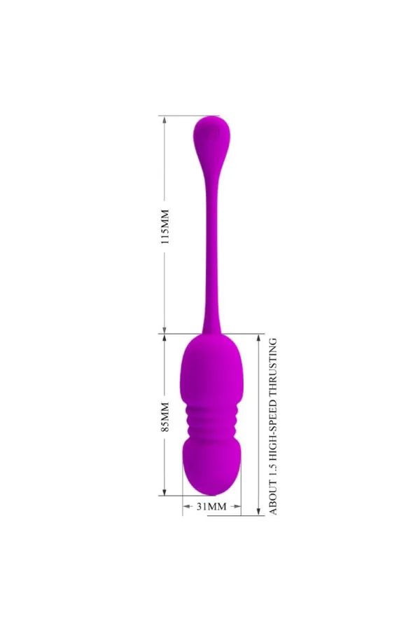 PRETTY LOVE - CALLIE PURPLE WIEDERAUFLADBARES VIBRATIONS-EI kaufen - Fesselliebe