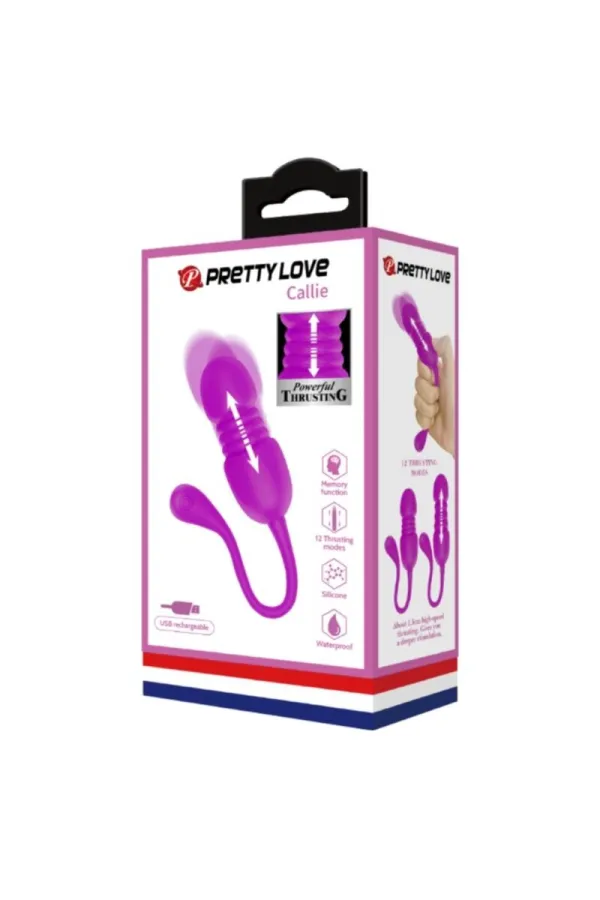 PRETTY LOVE - CALLIE PURPLE WIEDERAUFLADBARES VIBRATIONS-EI kaufen - Fesselliebe