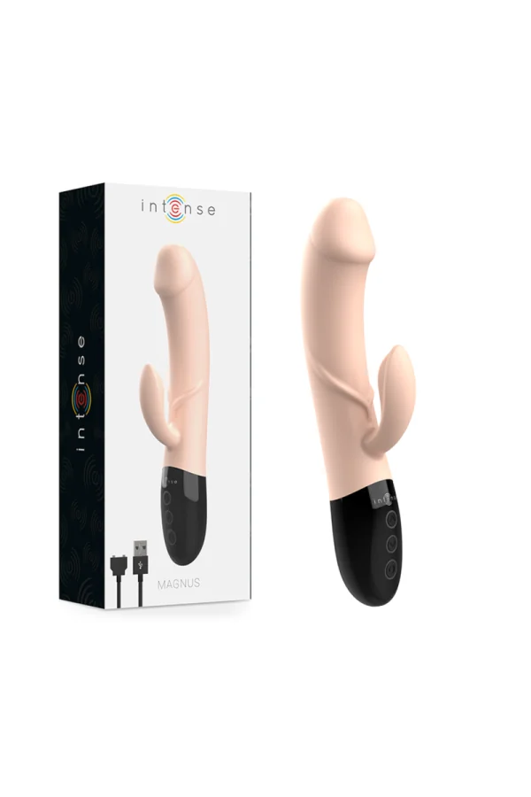 Magnus Natürlich Dual Wiederaufladbarer Vibrator von Intense Paar Toys kaufen - Fesselliebe