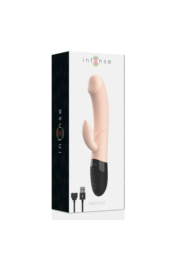 Magnus Natürlich Dual Wiederaufladbarer Vibrator von Intense Paar Toys kaufen - Fesselliebe