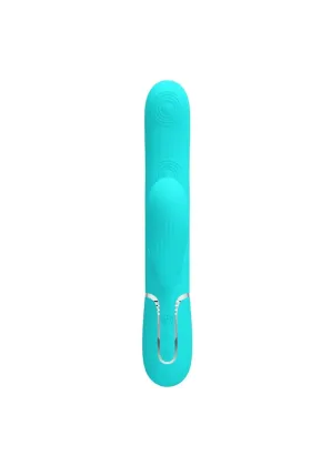 Perlita Multifunktions-3-In-1-G-Punkt-Vibrator Aqua Grün von Pretty Love Flirtation