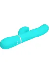 Perlita Multifunktions-3-In-1-G-Punkt-Vibrator Aqua Grün von Pretty Love Flirtation