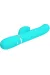 PRETTY LOVE - PERLITA MULTIFUNKTIONS-3-IN-1-G-PUNKT-VIBRATOR AQUA GRÜN