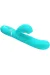 PRETTY LOVE - PERLITA MULTIFUNKTIONS-3-IN-1-G-PUNKT-VIBRATOR AQUA GRÜN