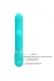 PRETTY LOVE - PERLITA MULTIFUNKTIONS-3-IN-1-G-PUNKT-VIBRATOR AQUA GRÜN