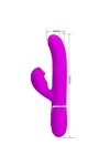 PRETTY LOVE - PERLITA MULTIFUNKTIONS-3-IN-1-G-SPOT-VIBRATOR VIOLETT kaufen - Fesselliebe