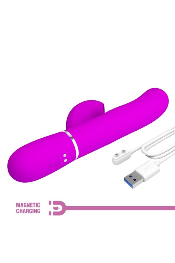 Perlita Multifunktions-3-In-1-G-Spot-Vibrator Violett von Pretty Love Flirtation kaufen | Fesselliebe