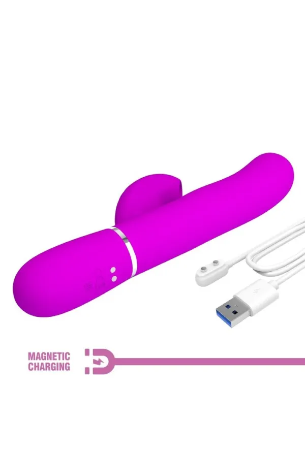 PRETTY LOVE - PERLITA MULTIFUNKTIONS-3-IN-1-G-SPOT-VIBRATOR VIOLETT kaufen - Fesselliebe