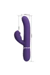 Perlita G-Spot Vibrator 3 in 1 Multifunktions-Lila von Pretty Love Flirtation