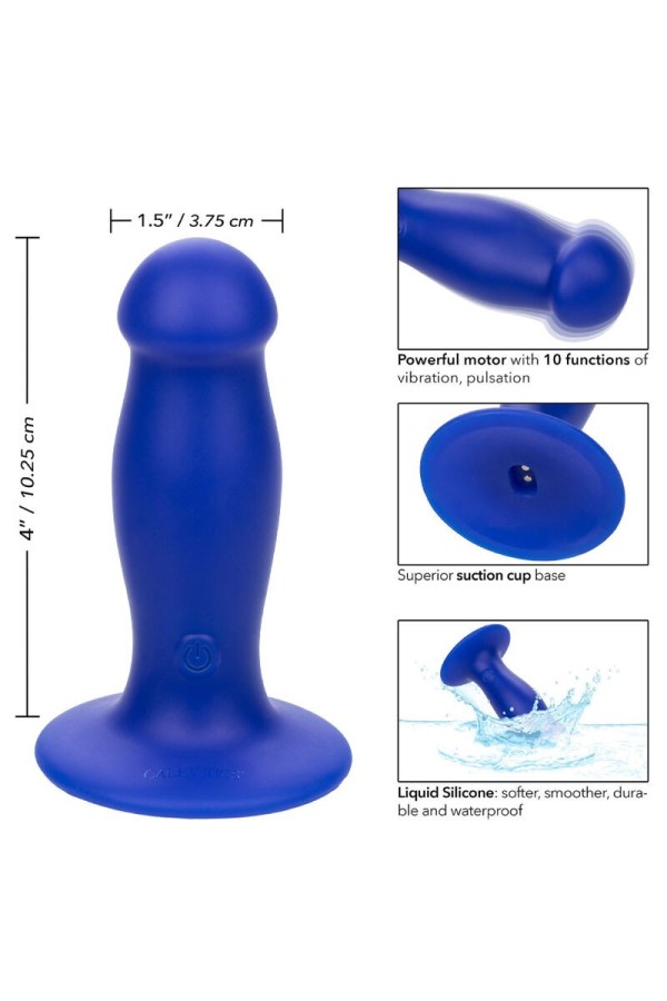 Admiral First Mate Anal Plug Vibrator Blau von Calexotics kaufen | Fesselliebe
