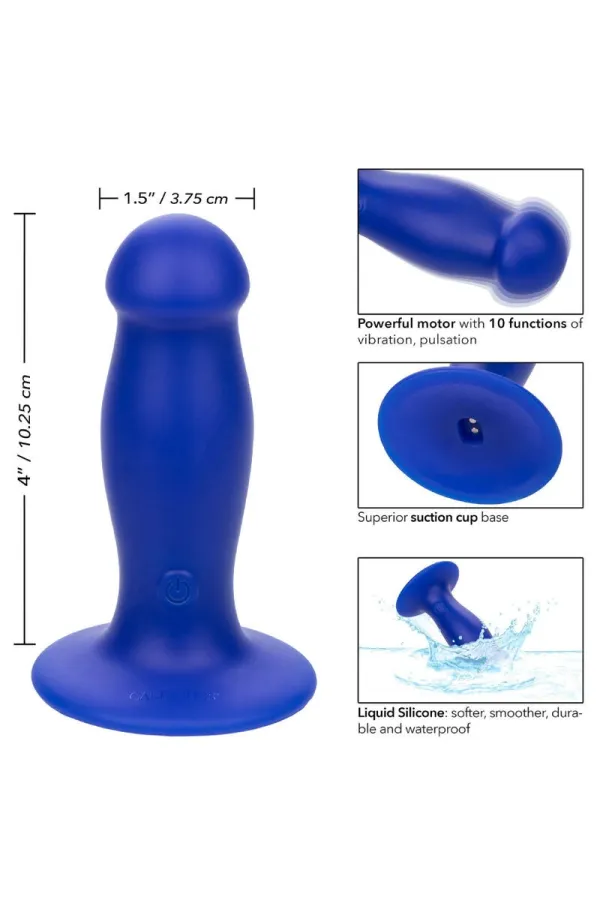 FIRST MATE ANAL PLUG VIBRATOR BLAU VON ADMIRAL kaufen - Fesselliebe