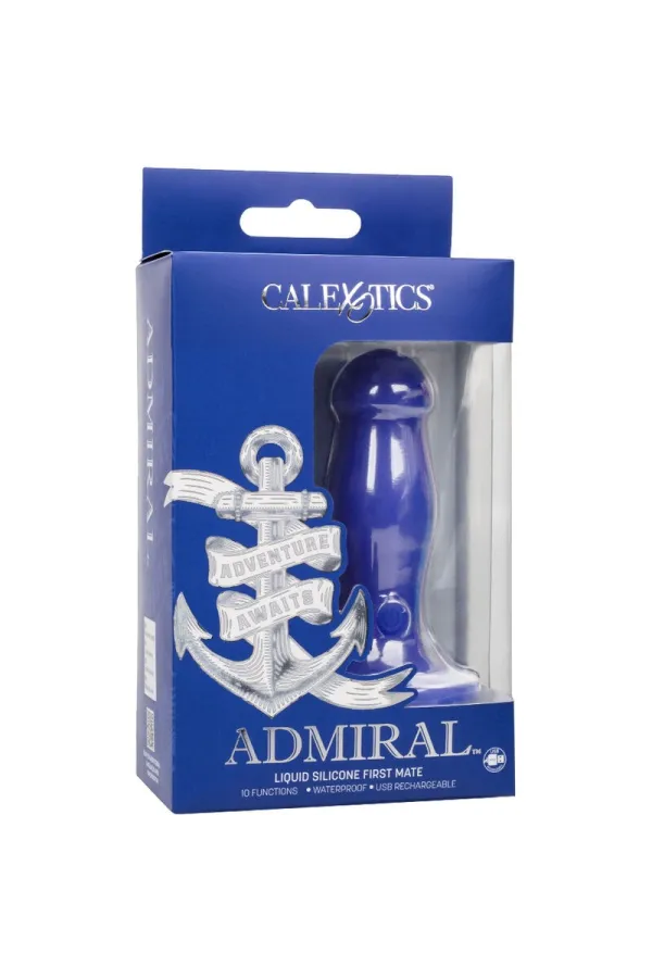 FIRST MATE ANAL PLUG VIBRATOR BLAU VON ADMIRAL kaufen - Fesselliebe