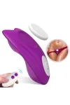 Butterfly Tragbares Höschen Vibrator mit Fernbedienung Lila von Armony Wearables kaufen - Fesselliebe