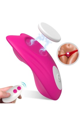 Butterfly Tragbares Höschen Vibrator mit Fernbedienung Rosa von Armony Wearables kaufen | Fesselliebe