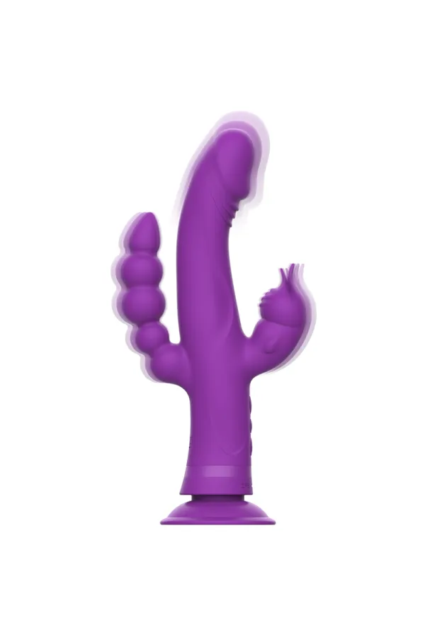 Casanova Vibrator Rabbit Silicone Triple Engine Purple von Intense Fun kaufen - Fesselliebe