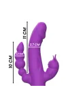 Casanova Vibrator Rabbit Silicone Triple Engine Purple von Intense Fun kaufen - Fesselliebe