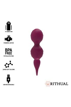 Nisha - wiederaufladbare Vibrierende Kegelblle Orchidee von Rithual kaufen | Fesselliebe