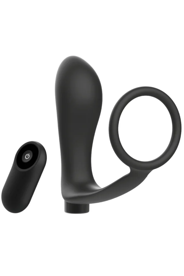 Penisring Fernsteuerbar Anal Plug Schwarz Wiederaufladbar von Addicted Toys kaufen - Fesselliebe