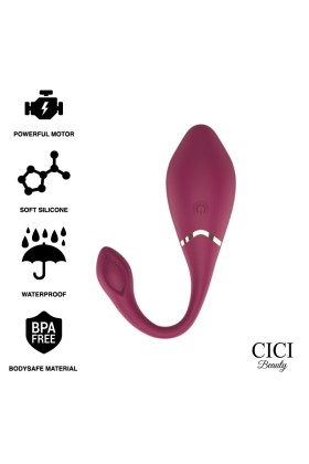 Premium Silikon Ei Vibrator mit Fernbedienung von Cici Beauty kaufen | Fesselliebe