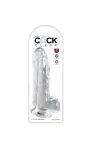 King Cock Clear - Dildo mit Hoden 20,3 Cm Transparent kaufen - Fesselliebe