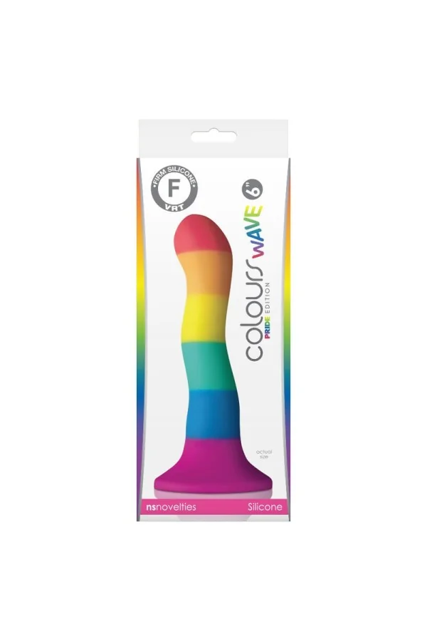 Lgbt Flagge Dildo Welle 17 Cm von Pride kaufen - Fesselliebe