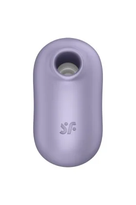 Pro To Go 2 Doppelter Luftpulsstimulator & Vibrator Violett von Satisfyer Air Pulse