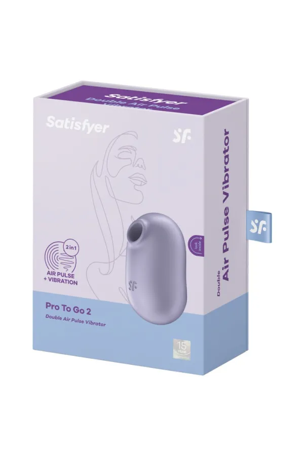 Pro To Go 2 Double Air Pulse Stimulator & Vibrator von Satisfyer Air Pulse kaufen - Fesselliebe