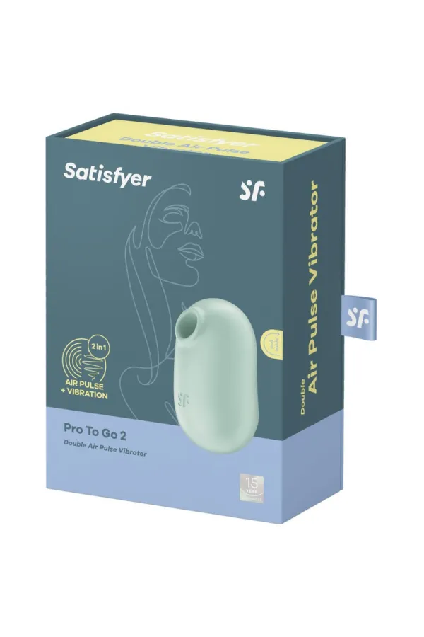 Pro To Go 2 Double Air Pulse Stimulator & Vibrator von Satisfyer Air Pulse kaufen - Fesselliebe