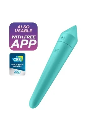 Ultra Power Bullet 8 Türkis von Satisfyer Connect