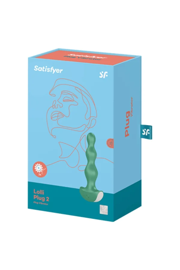 Lolli Plug 2 Plug Vibrator - Grün von Satisfyer Plugs kaufen - Fesselliebe