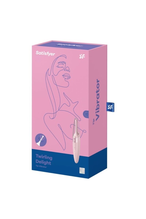 Twirling Delight Clit Tip Vibrator Rosa von Satisfyer Vibrator kaufen | Fesselliebe