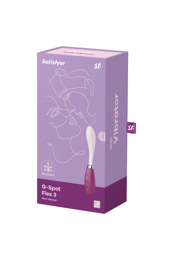 G-Spot Flex 3 Multi Vibrator Rot von Satisfyer Vibrator kaufen | Fesselliebe