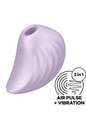 Pearl Diver Air Pulse Stimulator & Vibrator Violett von Satisfyer Air Pulse kaufen | Fesselliebe