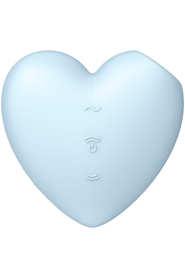 Cutie Heart Air Pulse Stimulator & Vibrator Blau von Satisfyer Air Pulse kaufen | Fesselliebe