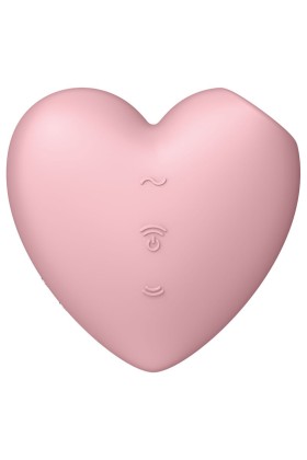 Cutie Heart Air Pulse Stimulator & Vibrator Rosa von Satisfyer Air Pulse kaufen | Fesselliebe