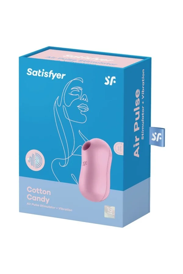 Cotton Candy Air Pulse Stimulator & Vibrator Lila von Satisfyer Air Pulse