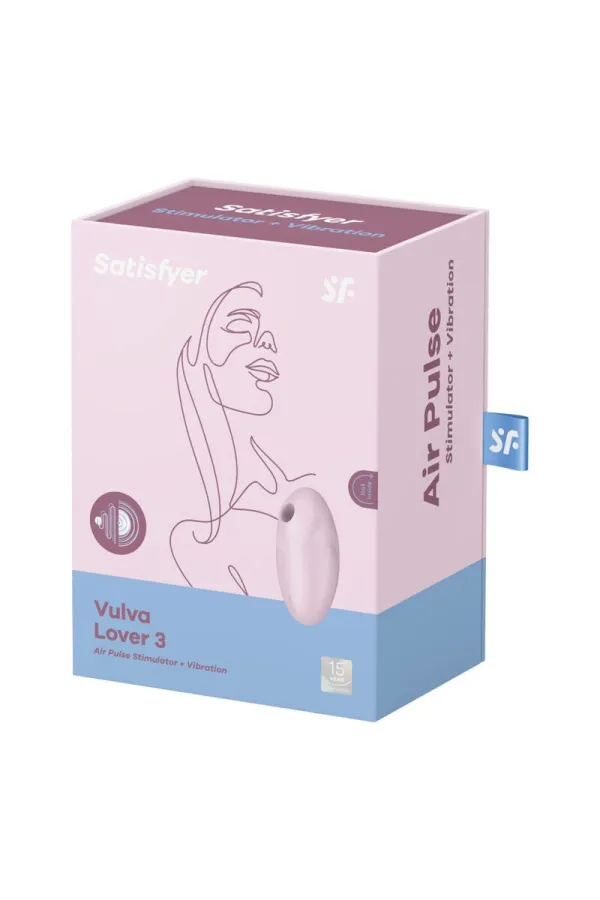 Vulva Lover 3 Air Pulse Stimulator & Vibrator - Pink von Satisfyer Air Pulse kaufen - Fesselliebe