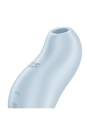 Pocket Pro 1 Klitoris-Stimulator Hellblau von Satisfyer Air Pulse